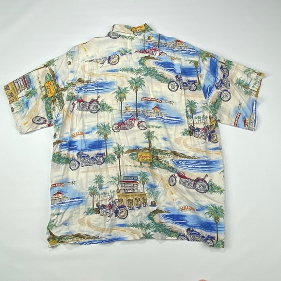 (Sold)VTG Go Barefoot Hawaiian Shirt Mens Size XL - Picture 4 of 4